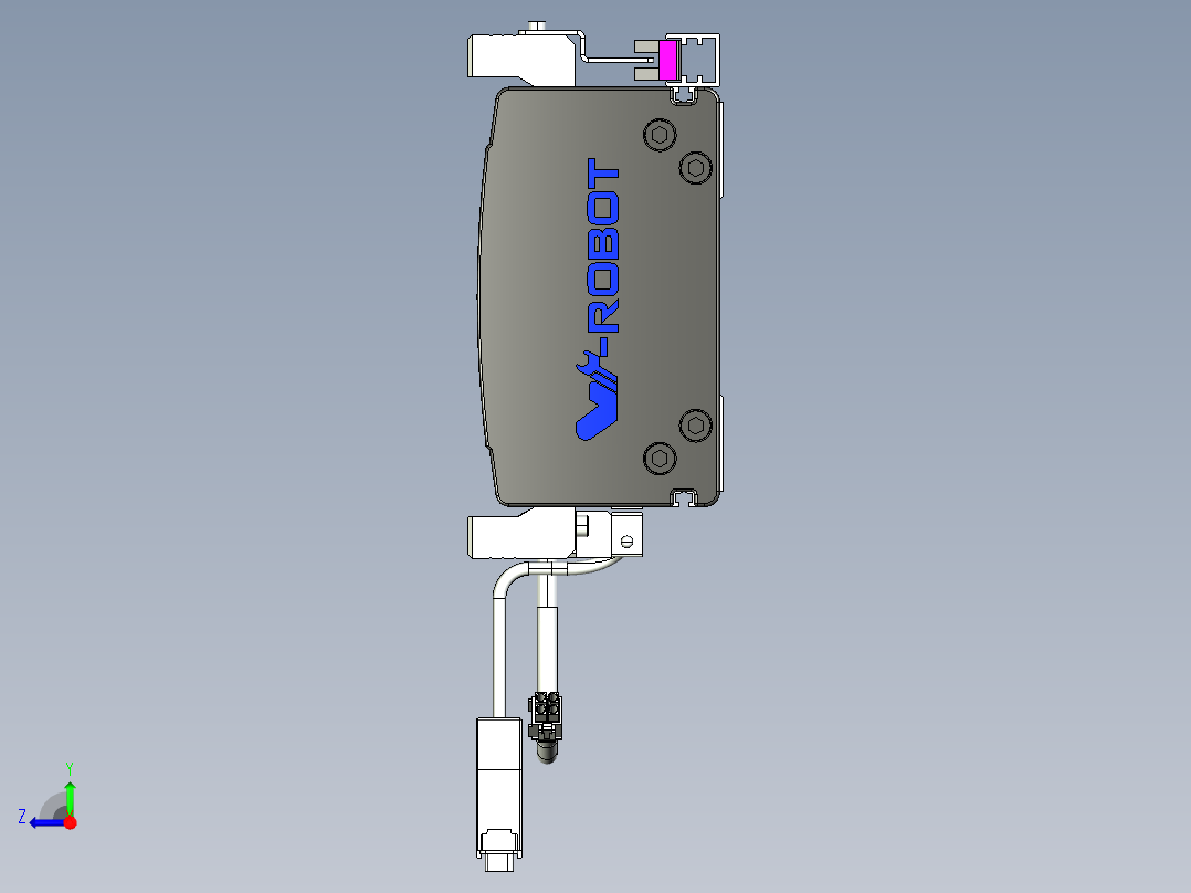 威洛博VL系列直线电机模组-VL14S1-S1150右视图