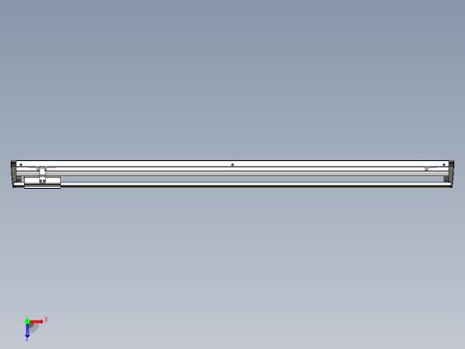威洛博VL系列直线电机模组-VL14S1-S1150俯视缩略图