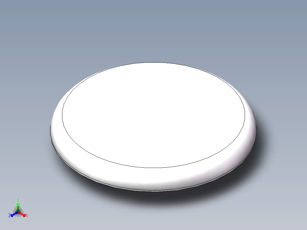 THA碟形封头DN3800正等轴测图