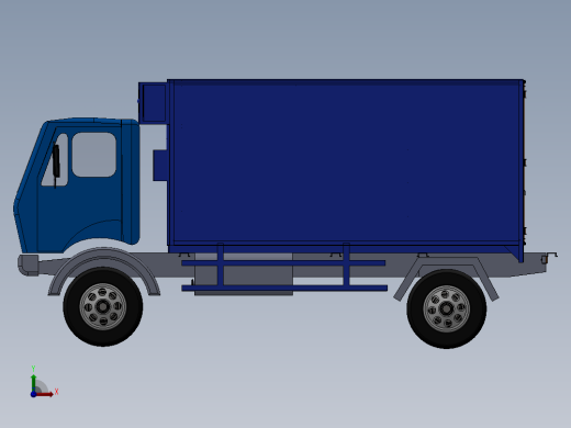 冷藏运输车前视缩略图