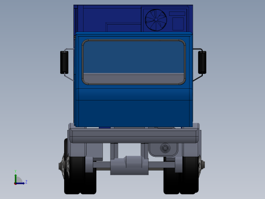 冷藏运输车左视缩略图