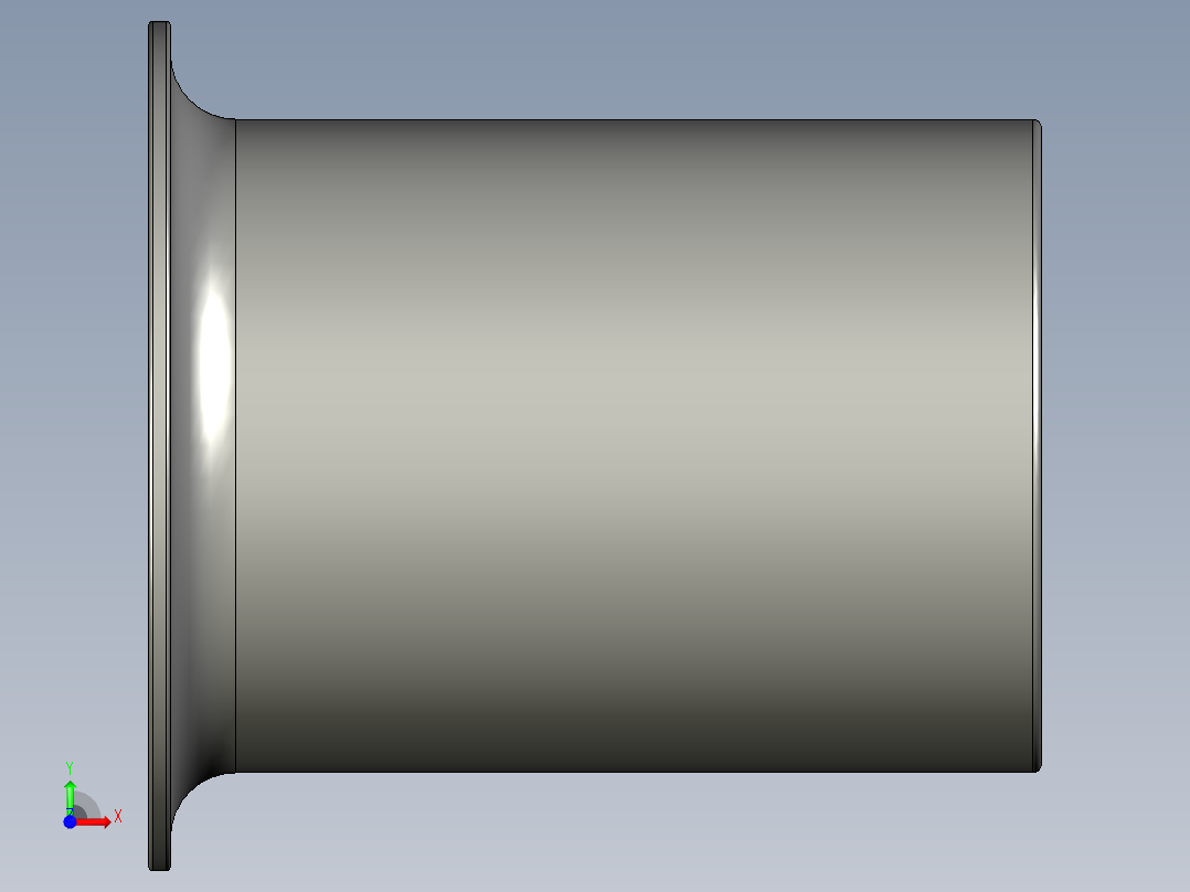 软管与硬管连接用工业通用接头0127_20_15前视图