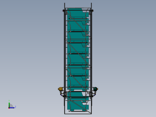 车辆提升机、汽车电梯、立体车库左视缩略图