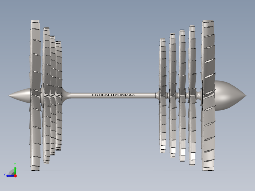 涡轮 叶片 涡扇 (37)