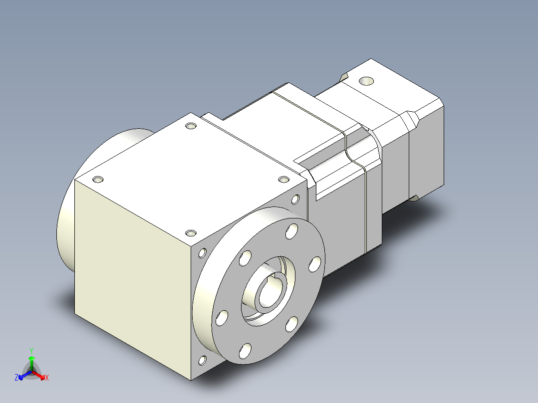 换向器PW90双孔 PGH90-L2 14-50-70-M5主视图