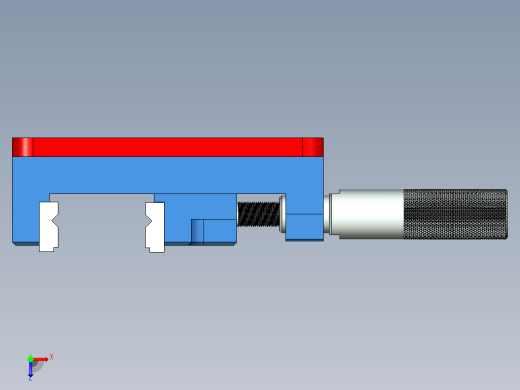 夹紧虎钳俯视缩略图