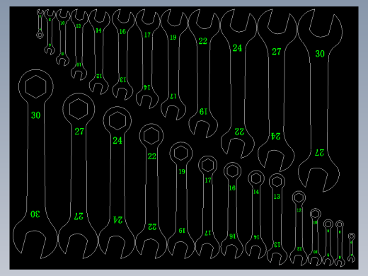 开口 套口 扳手