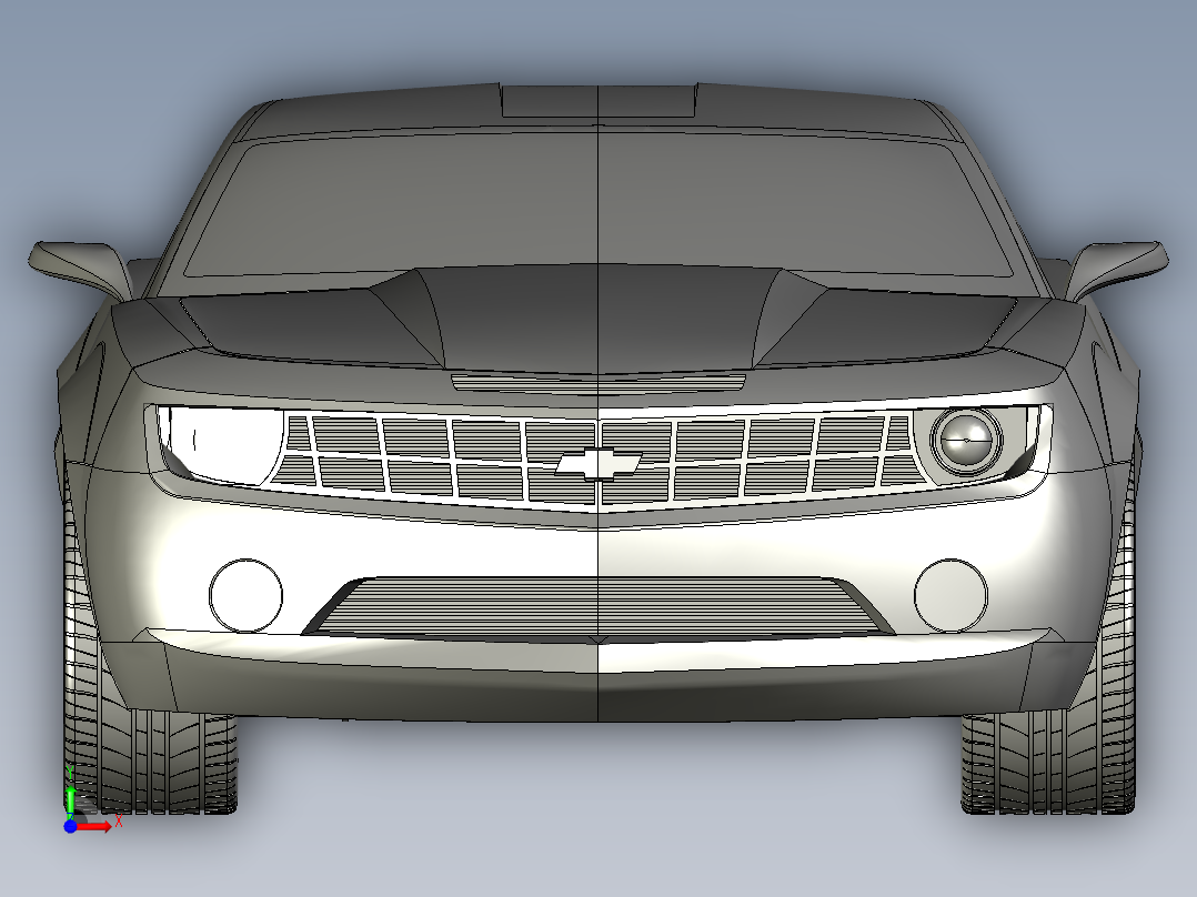 汽车车身 (58)前视图