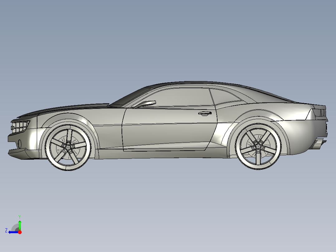 汽车车身 (58)右视图