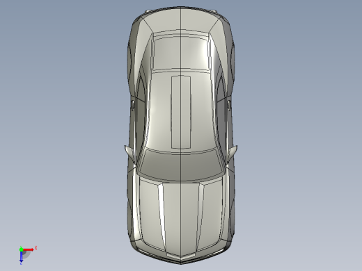 汽车车身 (58)俯视缩略图