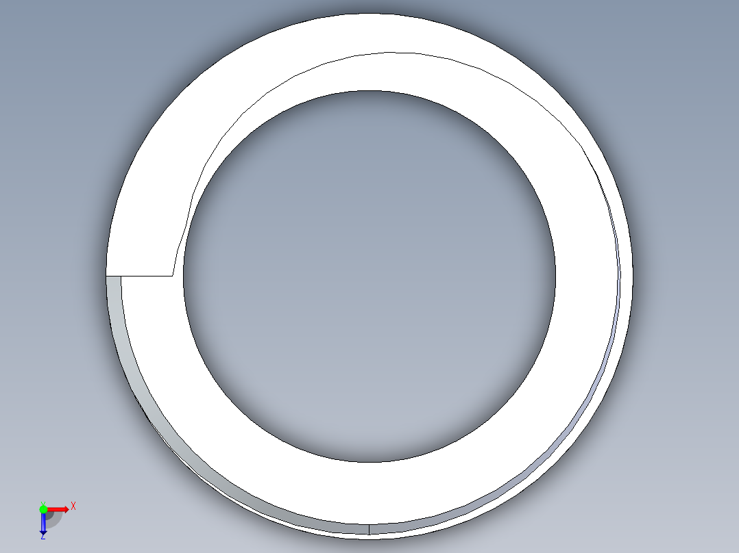 聚氯乙烯配件33-Sch80_Nipple_MPTxMPT_861-106_0.75in x 3in俯视图