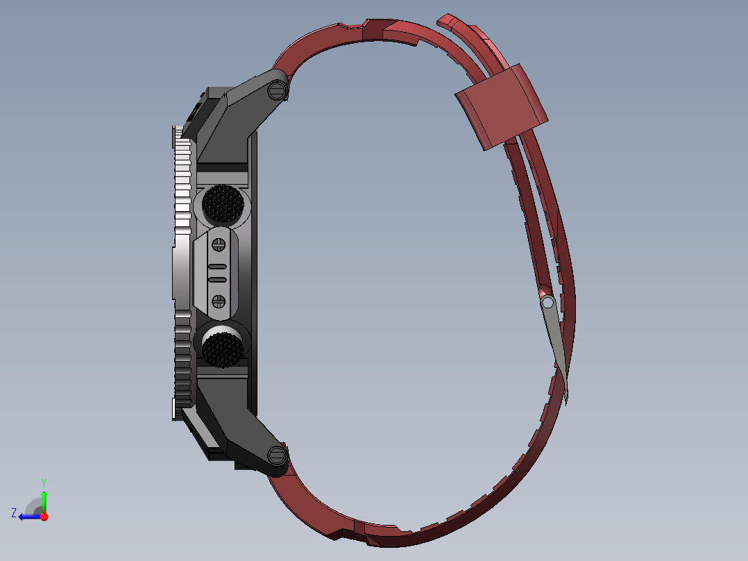 法拉利手表右视图