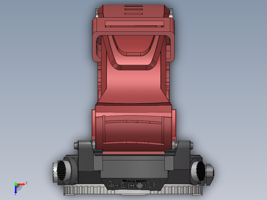 法拉利手表俯视图