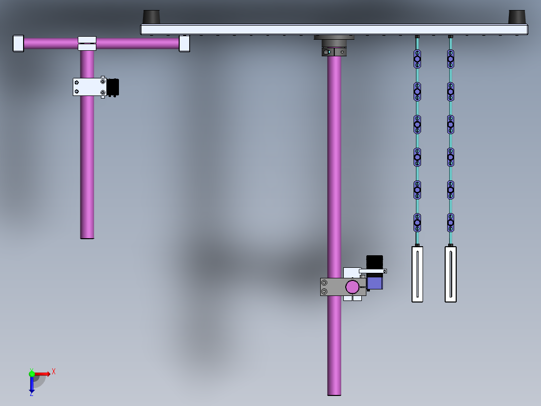 视觉测试平台sw20可编辑俯视图
