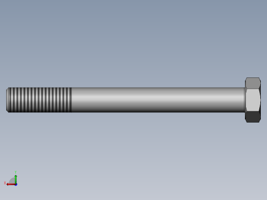 六角头螺栓C级M42×400后视缩略图