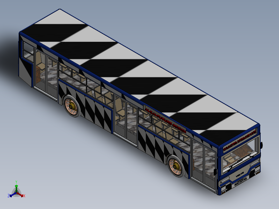 玩具(99)正等轴测图