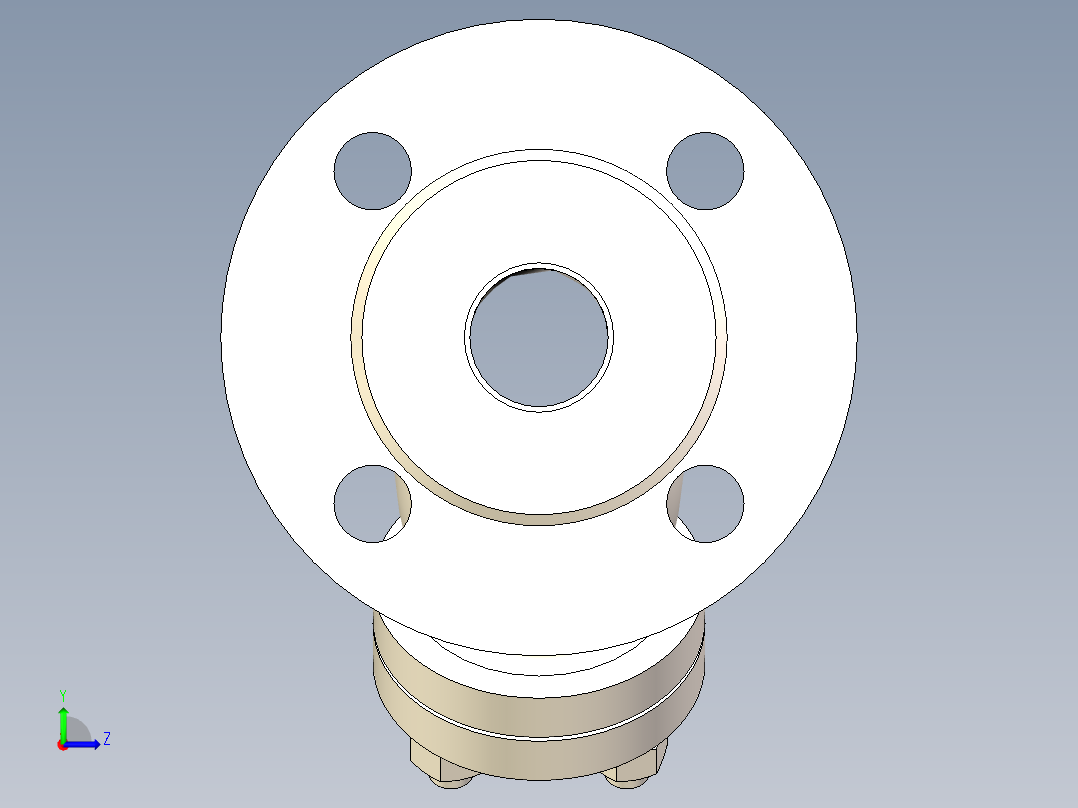 Y型过滤器-DN25左视图