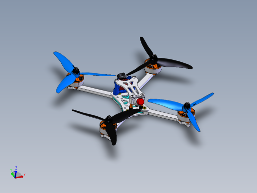 四轴无人机