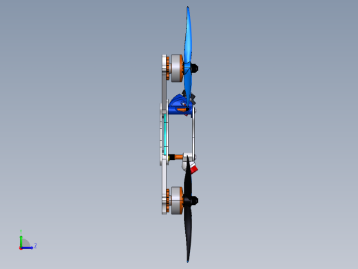 四轴无人机左视缩略图