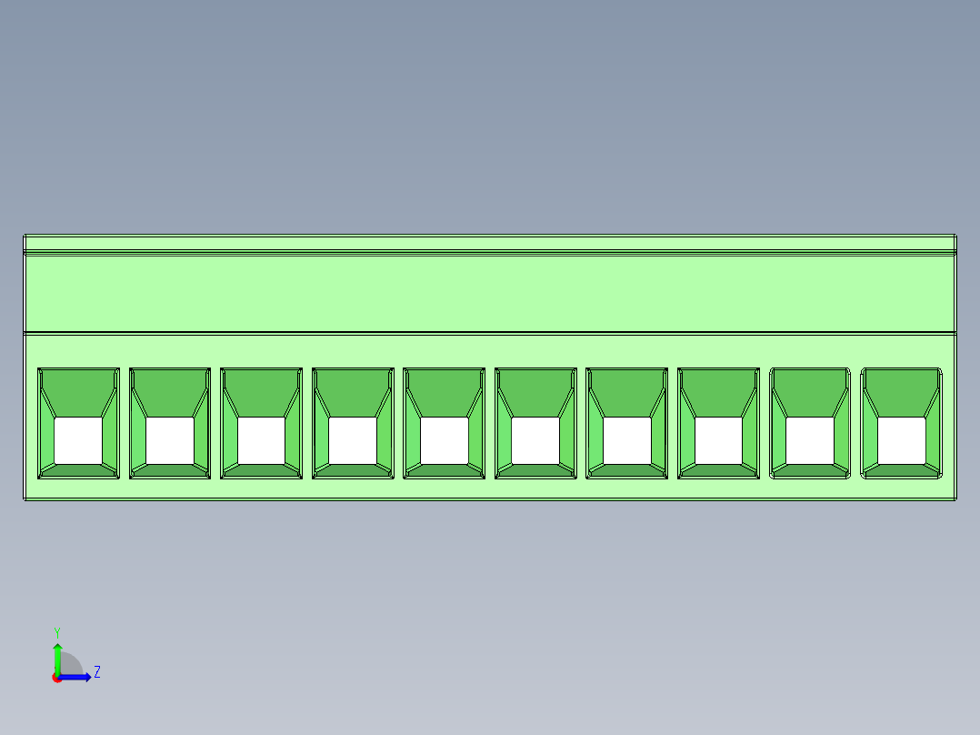 接插件(114)左视图