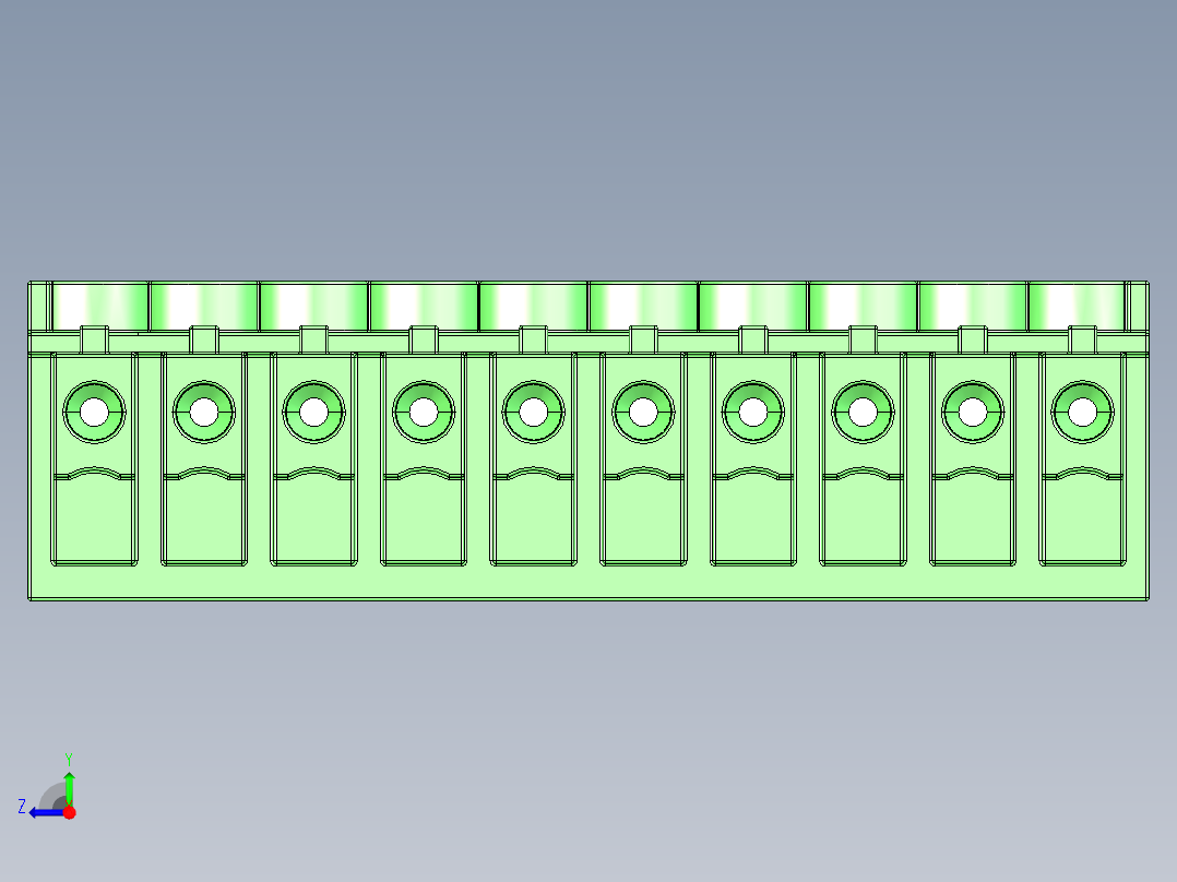 接插件(114)右视图