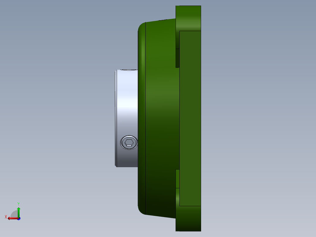 SMO-2m³电动固定式自动卸料饲料混合机后视图