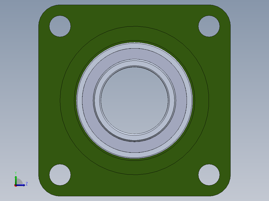 SMO-2m³电动固定式自动卸料饲料混合机左视图