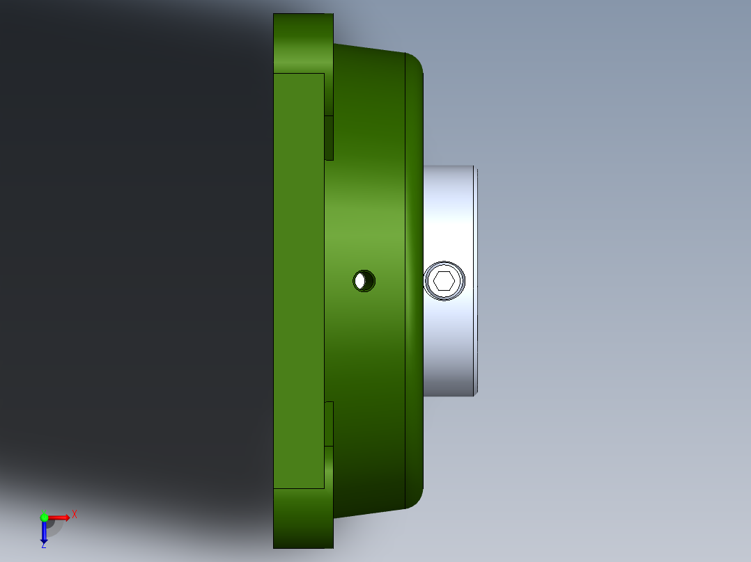 SMO-2m³电动固定式自动卸料饲料混合机俯视图