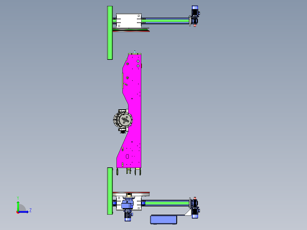定位器 5t左视图
