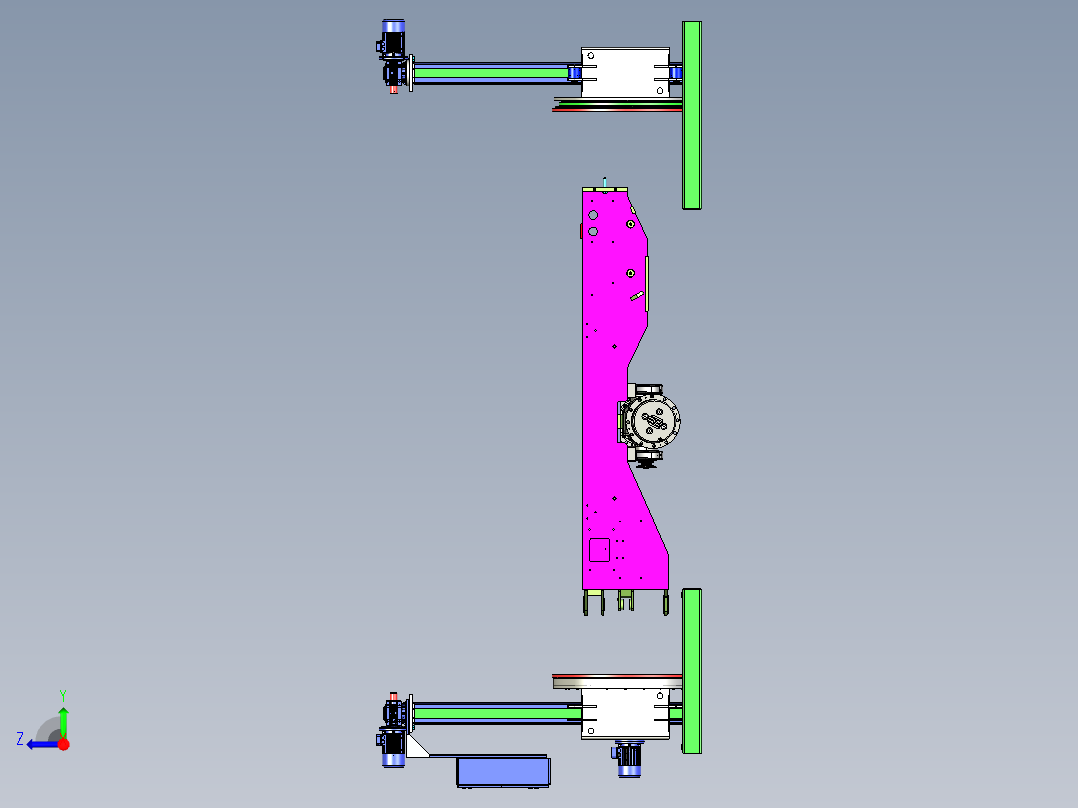定位器 5t右视图