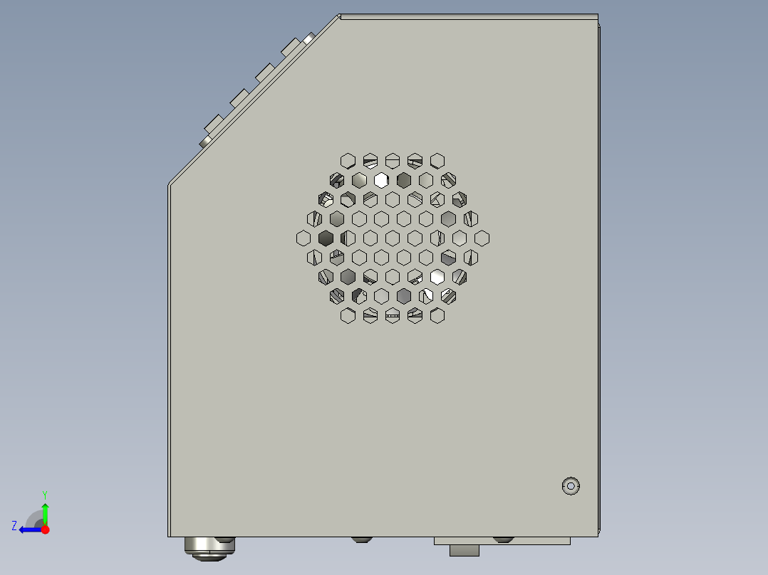 定位设备控制箱-dtk右视图