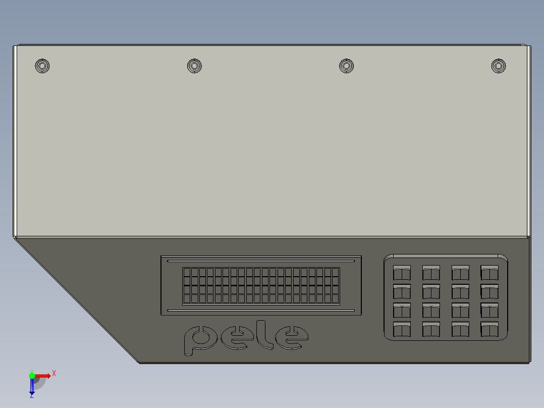 定位设备控制箱-dtk俯视图