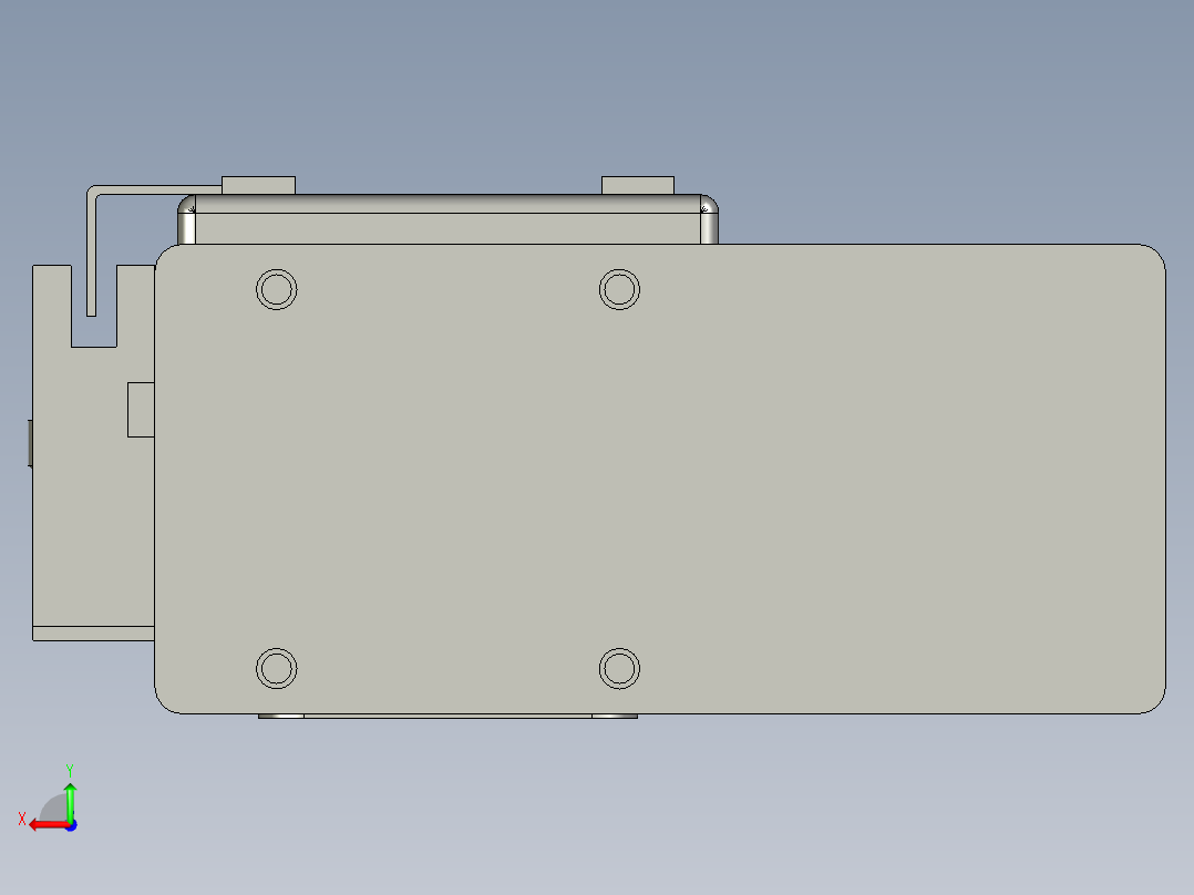 KCH6M-600-BL-P10-C4装配体后视图
