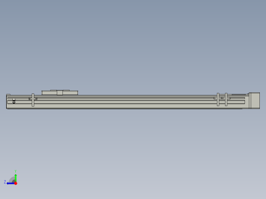 KCH6M-600-BL-P10-C4装配体右视缩略图