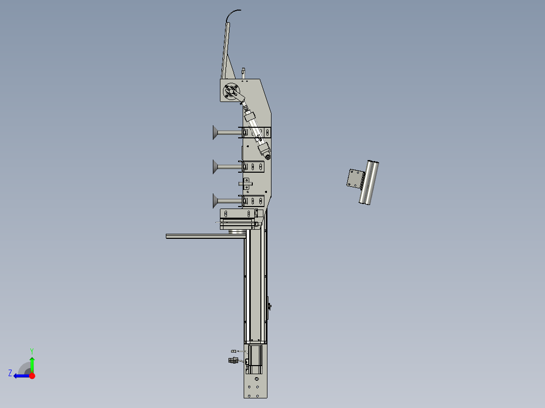 1-吸箱组件右视图