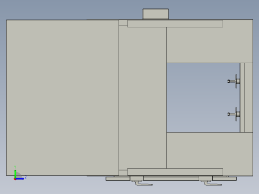 M060-转子三段-二段-一段加热箱上部左视缩略图
