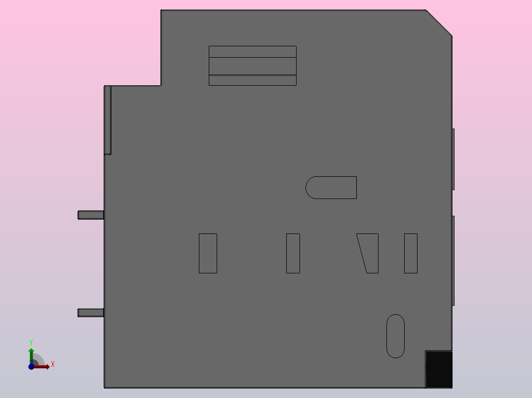 TGW45-2000系列 3极╱4极抽屉式断路器[TGW45-2000╱3P]前视图