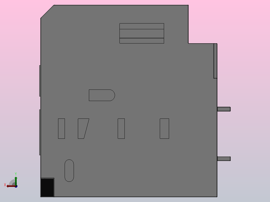 TGW45-2000系列 3极╱4极抽屉式断路器[TGW45-2000╱3P]后视图