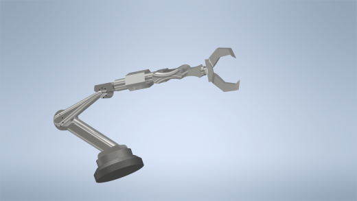 机械加工的机器人手臂缩略图