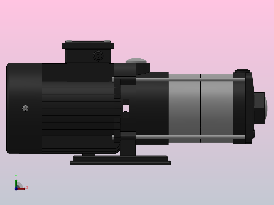 LDPB4系列离心泵[LDPB4-50 三相]前视图