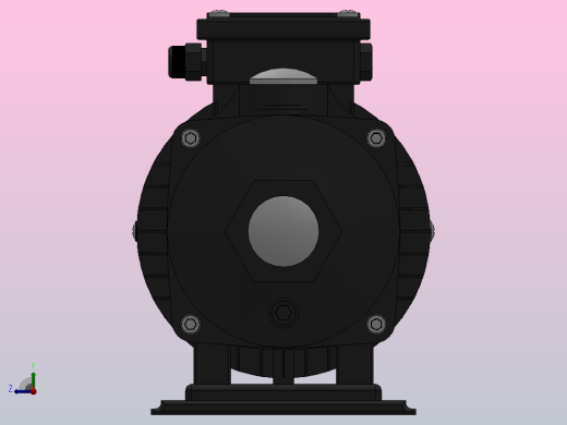 LDPB4系列离心泵[LDPB4-50 三相]右视缩略图