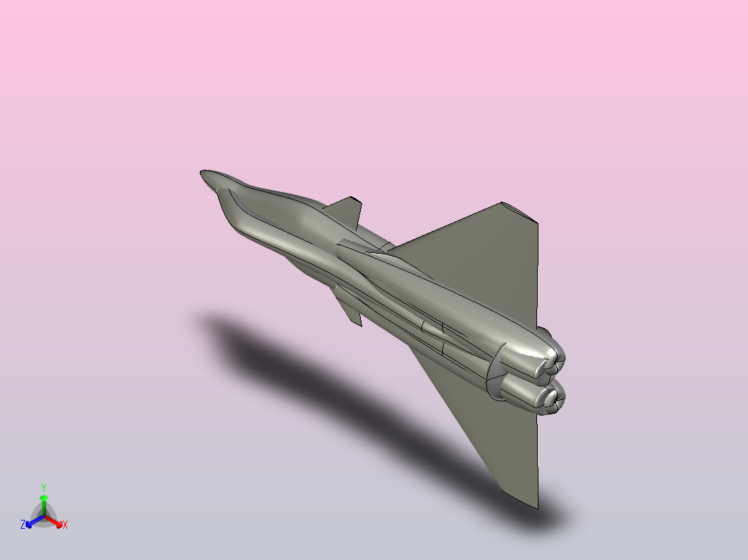 多功能战斗机主视图