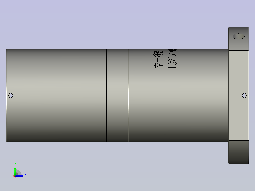 DFU型滚珠丝杠滚珠丝杆DFUR4010-4_1左视图