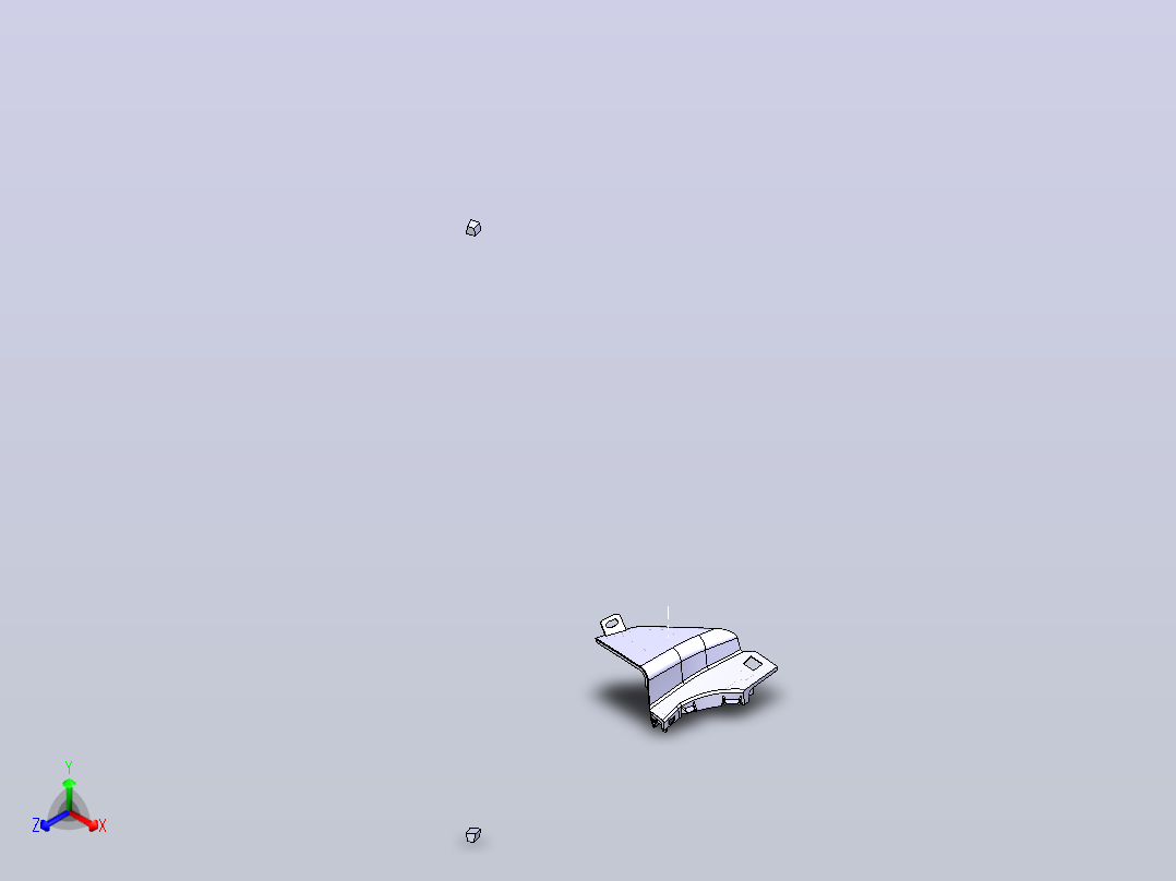 D05A5402000 侧围护面总成主视图