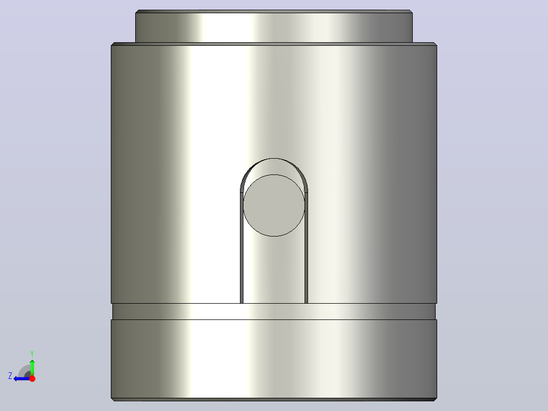 小型力传感器LCF02右视图