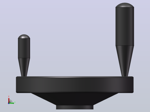 HY8313.20双柄手轮[HY8313.20＼A12×100]后视缩略图