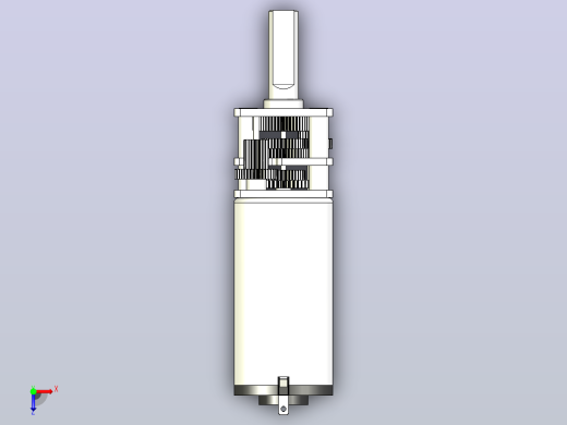 JGA12-N30DC马达[JGA12-N30-30K]减速电机俯视缩略图