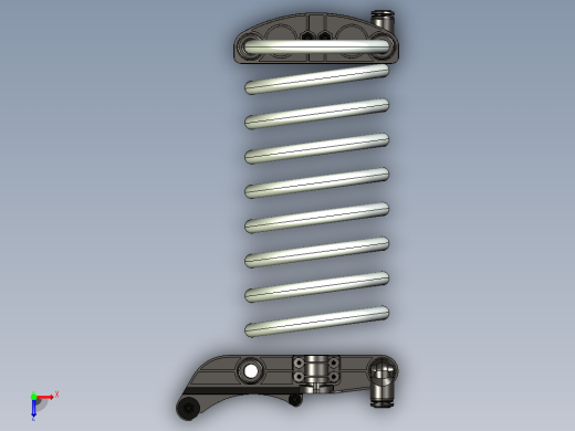 用于工具平衡器2×D10mm的螺旋软管俯视缩略图