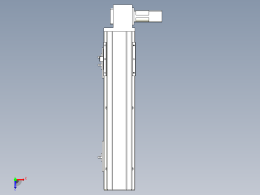 MTB10标准皮带滑台[MTB10-300-RD-P10-C3]俯视缩略图