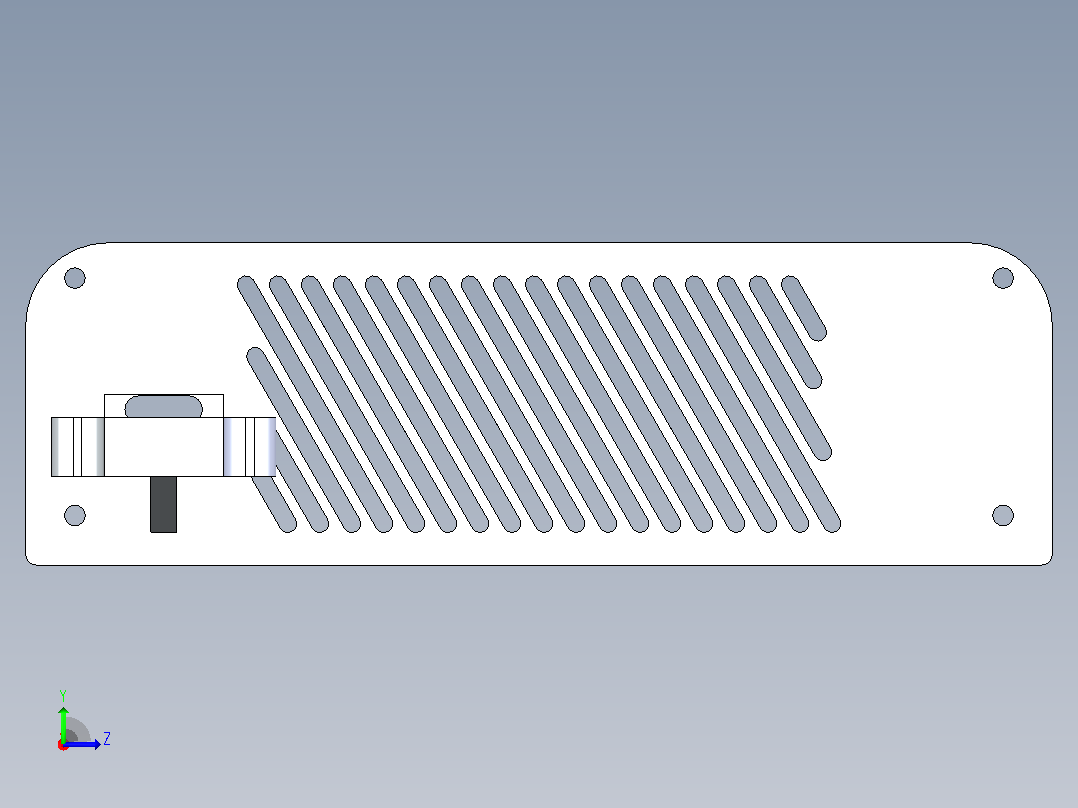 DIY USB-C电源左视图